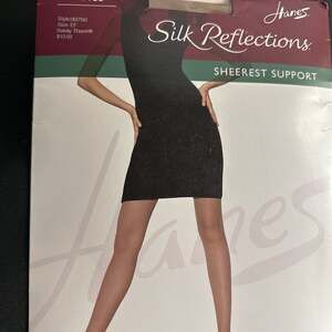 Hanes Silk Reflections Sheerest Support Pantyhose with Control Top